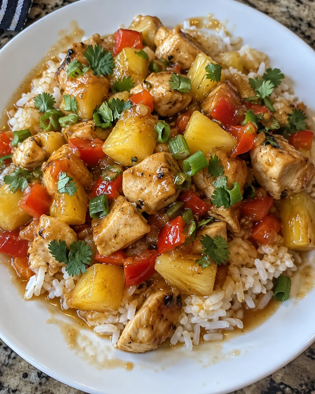 Pineapple Chicken and Rice